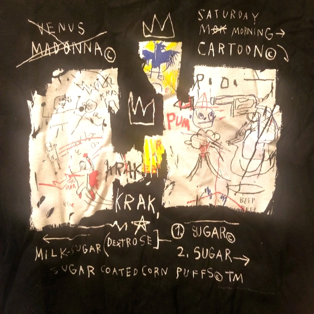Basquiat 2005 Museum Tour Tshirt  RARE